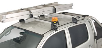 Rhino 2500 roof rack on Toyota Hilux